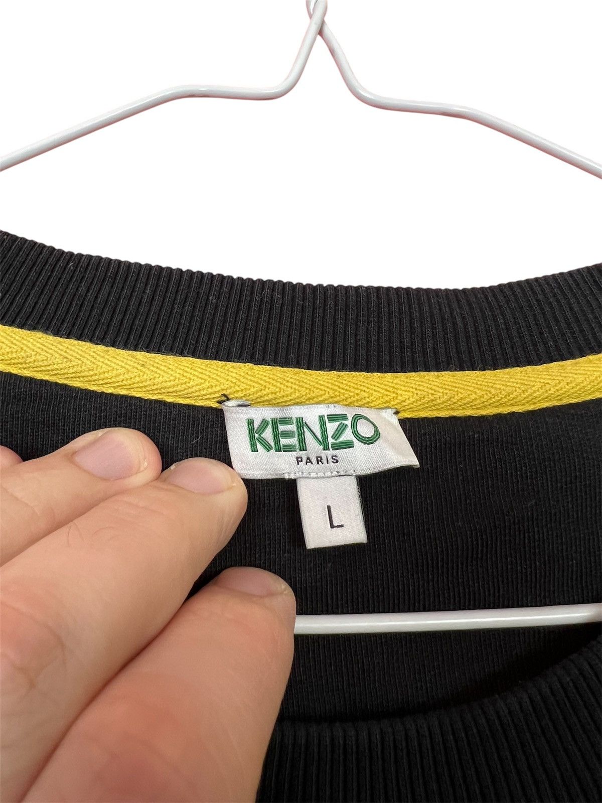 Kenzo kenzo sweatshirt women's eye luxury streetwear size L Size L / US 10 / IT 46 - 4 Thumbnail