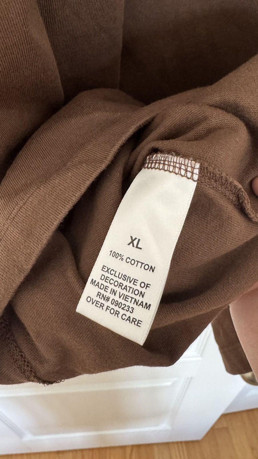 Essentials Fear of God Essentials Brown Long Sleeves Tee Size US XL / EU 56 / 4 - 4 Thumbnail