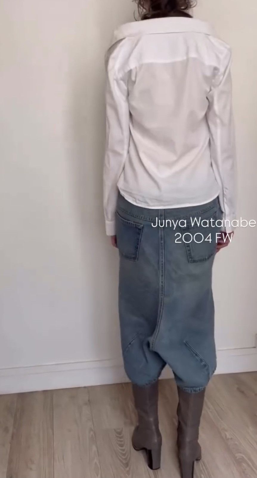 Junya Watanabe Junya Watanabe Comme des Garcons FW04 Skirt Size 35" - 10 Thumbnail