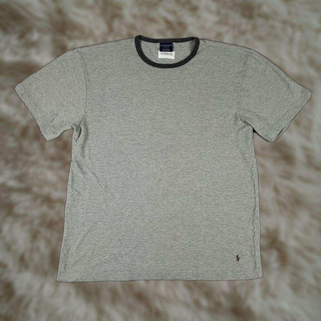Ralph Lauren Ralph Lauren T Shirt Mens XL Gray Pony Casual Short Sleeve Shirt Mens gray Ralph Lauren Pony Logo Classic American Sports Shirt XL Mens Size US XL / EU 56 / 4 - 1 Thumbnail