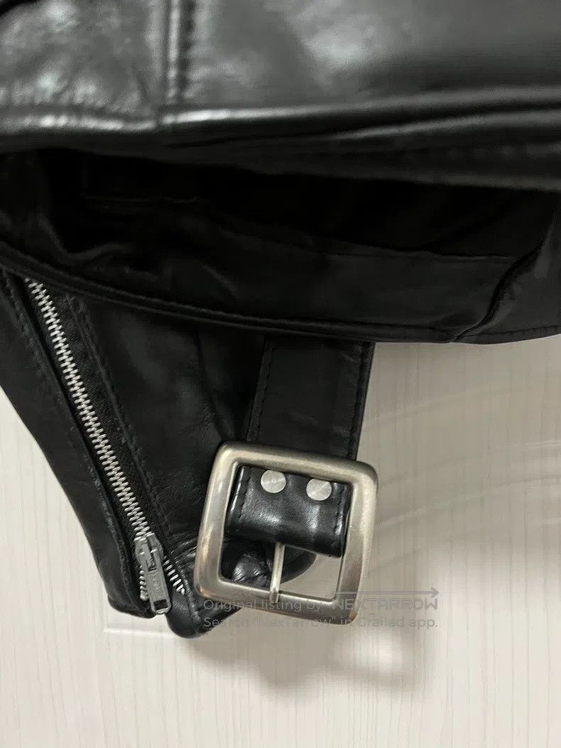 Schott Schott Heavy leather coat Size US L / EU 52-54 / 3 - 6 Thumbnail