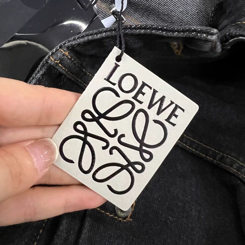 Loewe LOEWE Tattooed denim jacket in the background Size M / US 6-8 / IT 42-44 - 4 Thumbnail