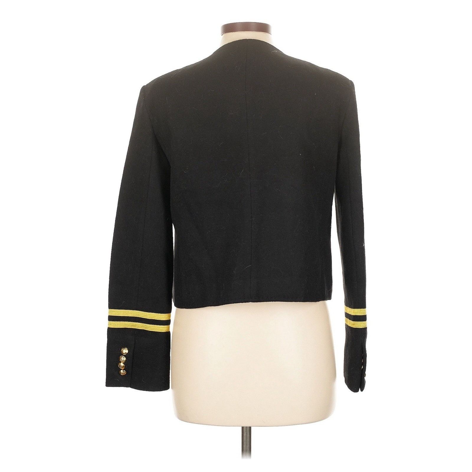 Other Wool Spencer Captain's Jacket Blazer Gold Nautical Buttons L Size L / US 10 / IT 46 - 3 Thumbnail