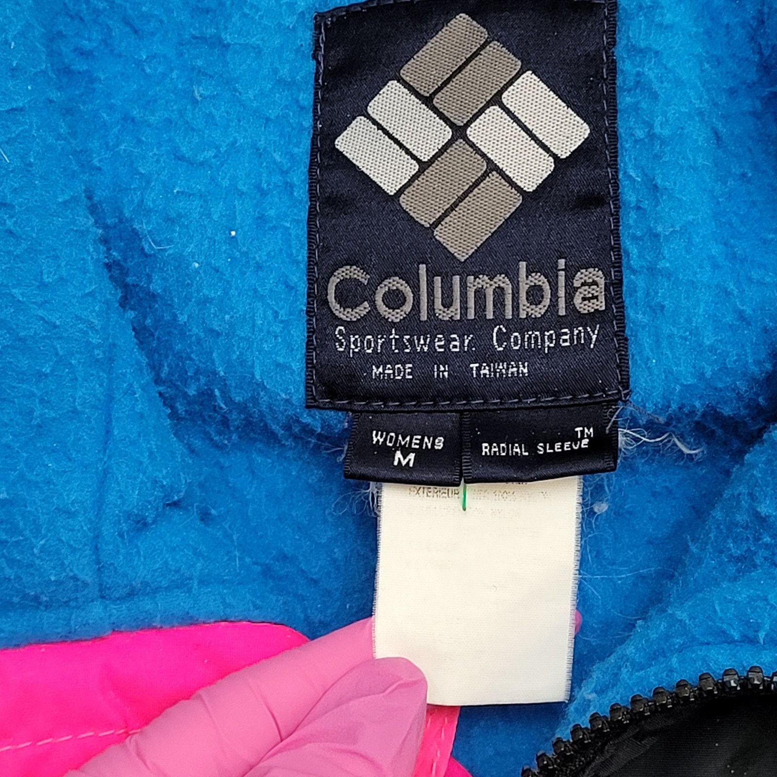 Columbia VTG Columbia Radial Sleeve Bomber Jacket Womens Medium Size M / US 6-8 / IT 42-44 - 7 Thumbnail