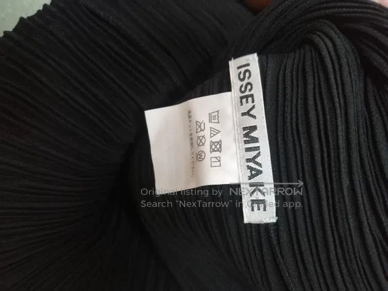 Issey Miyake Issey Miyake Black Stand Collar Top Size M / US 6-8 / IT 42-44 - 3 Thumbnail