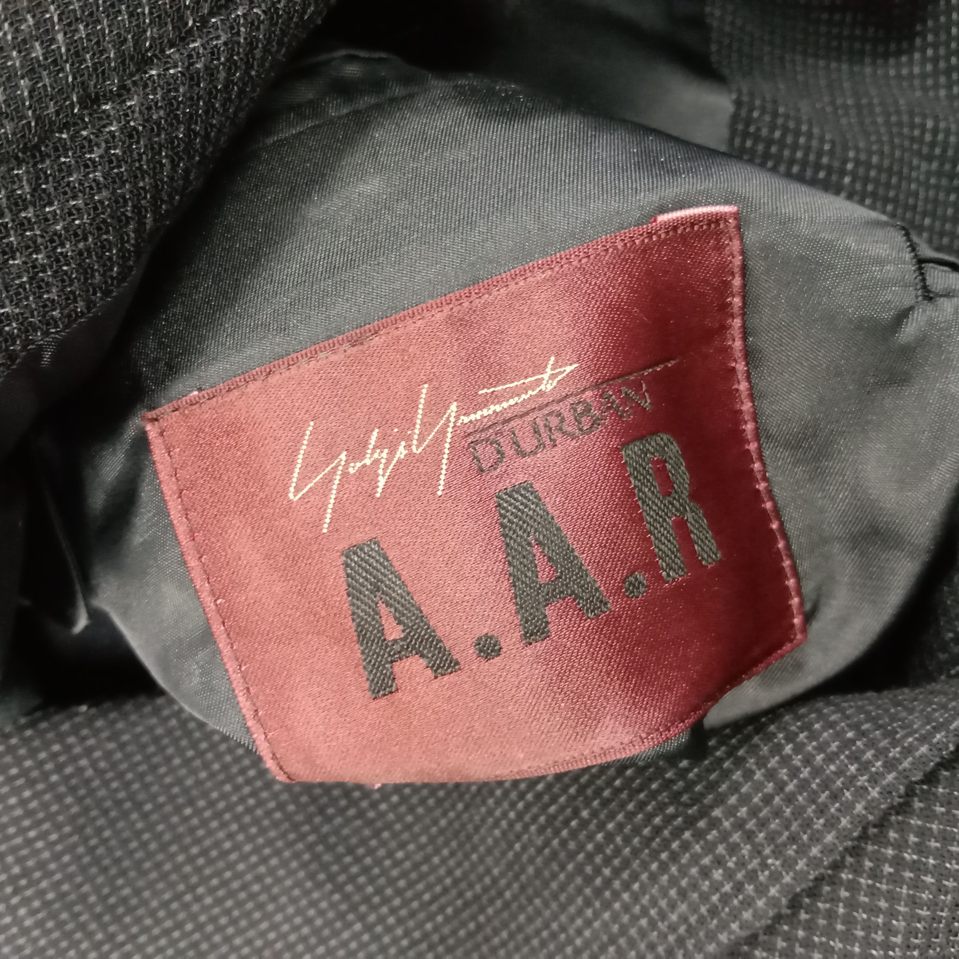 Yohji Yamamoto A.A.R by Yohji Yamamoto Japanese Designer Jacket C242N9 Size 36S - 2 Thumbnail