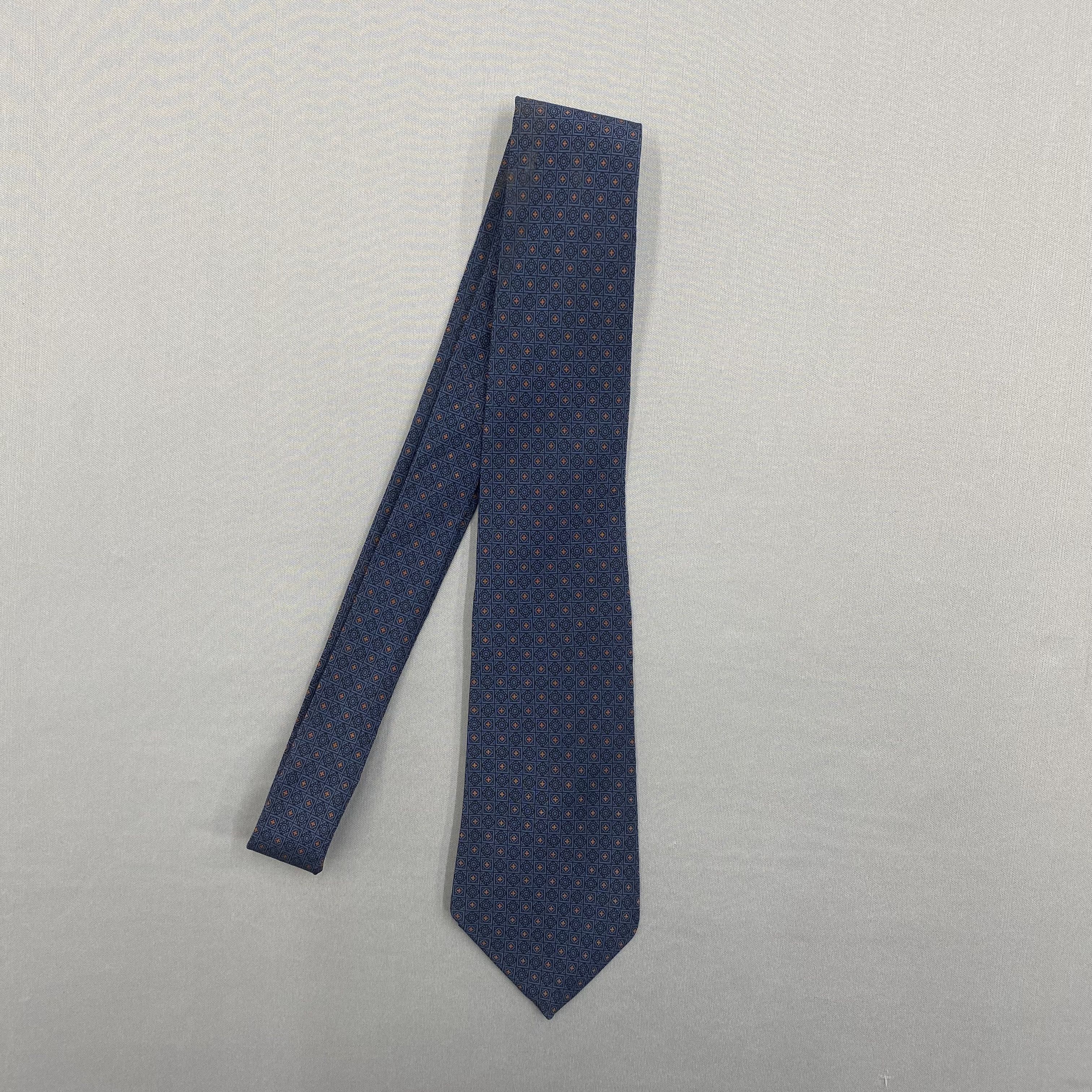 Japanese Brand Vintage Christian Dior SILK Necktie Cravate Pure Silk Size ONE SIZE - 4 Thumbnail