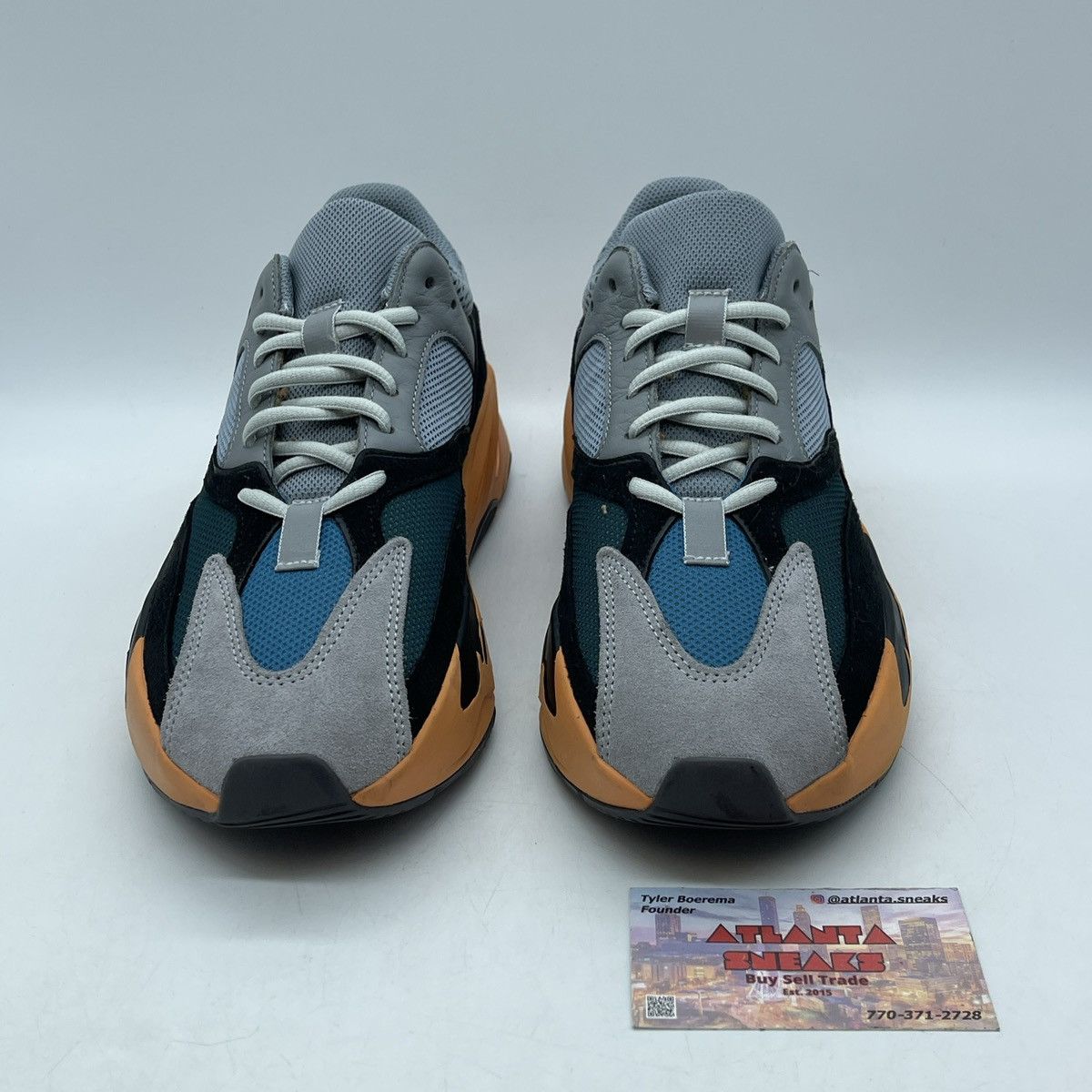 Adidas Yeezy boost 700 wash orange Size US 9.5 / EU 42-43 - 2 Thumbnail