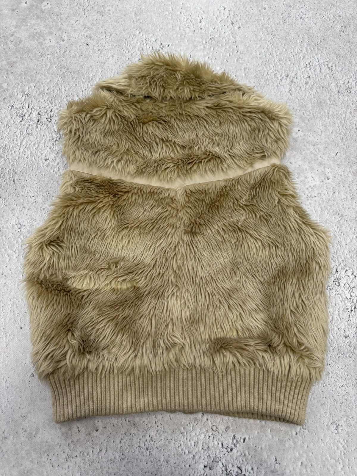 Hysteric Glamour × If Six Was Nine 2000s Avant Garde If Six Was Nine Style VEST fur Size S / US 4 / IT 40 - 11 Thumbnail