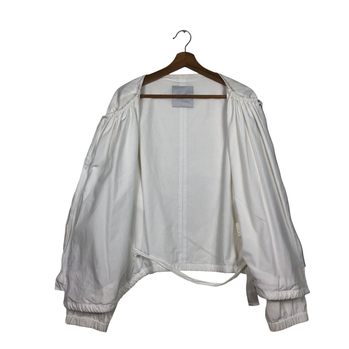 Japanese Brand Rich White Parachute Bike Jacket Unused Refinement Garments Size US M / EU 48-50 / 2 - 15 Thumbnail