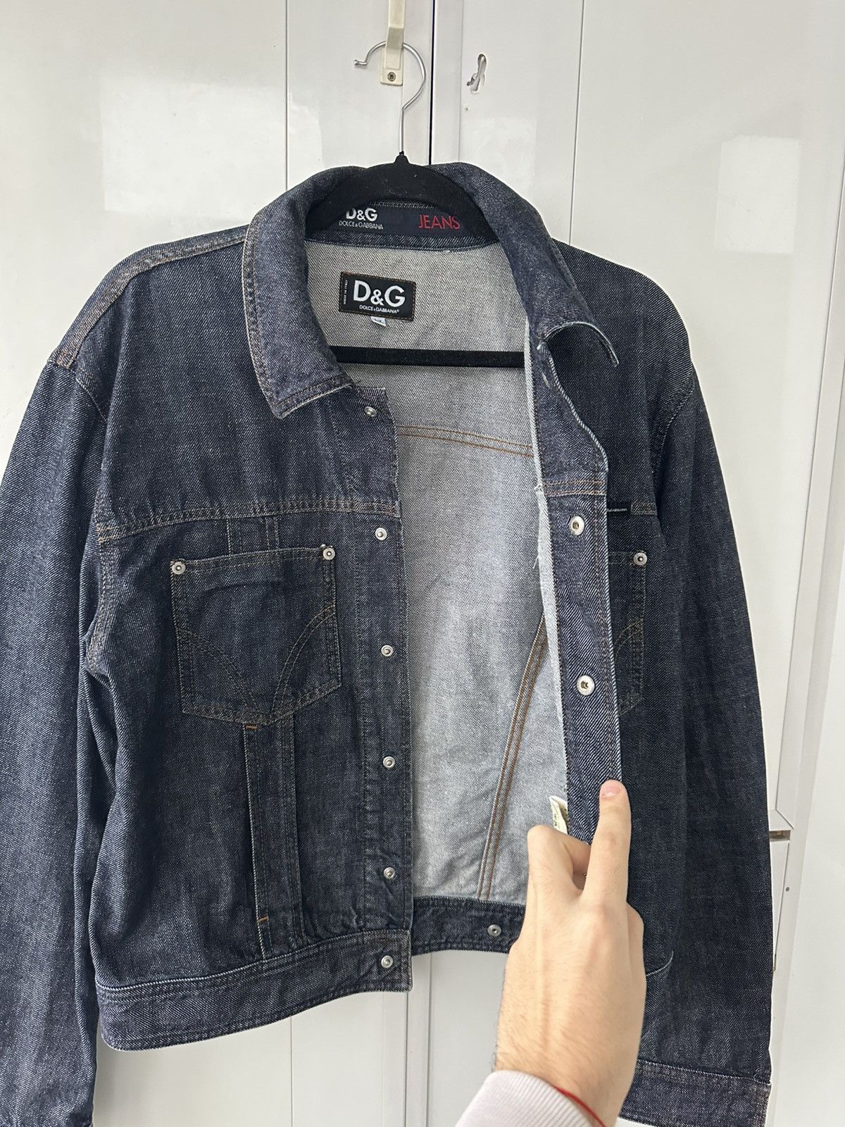 Vintage Dolce Gabbana Denim Jacket Y2K Fit Style