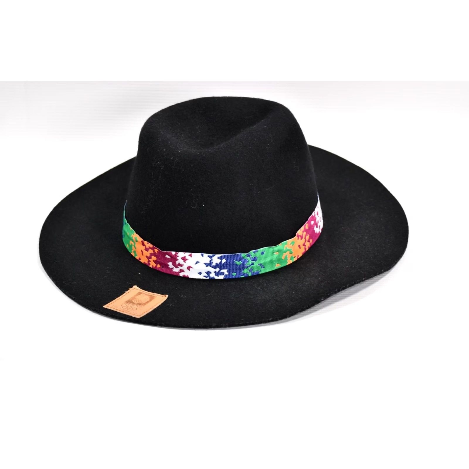 Vintage VINTAGE Lillehammer 1994 Olympic Wool Fedora Hat Mens Size L Black Wool Fedora Hat Size ONE SIZE - 2 Thumbnail