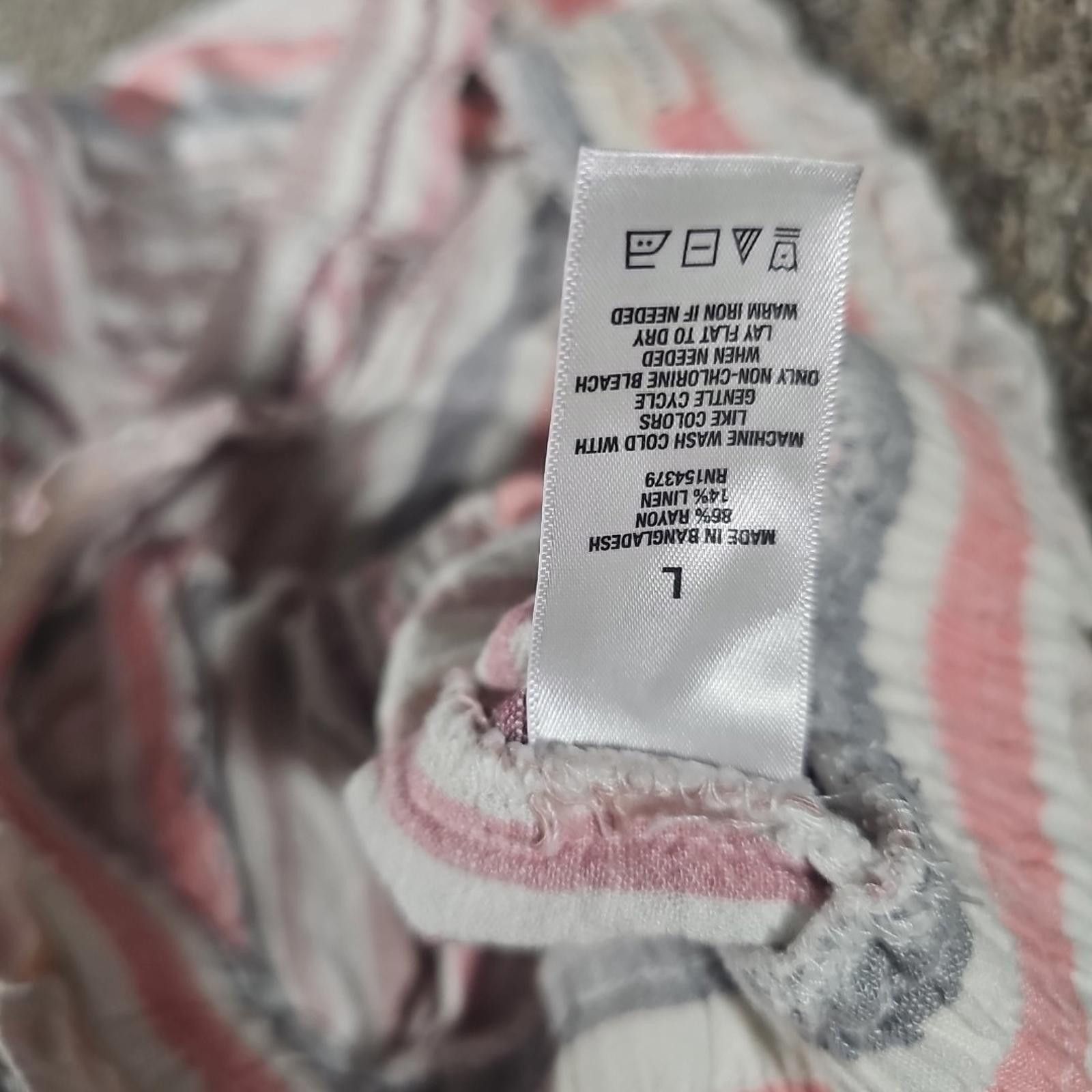 Aeropostale Aeropostale Women Shorts Sz L Elastic Waist Tie Linen blend Size 36" / US 14 / IT 50 - 3 Thumbnail
