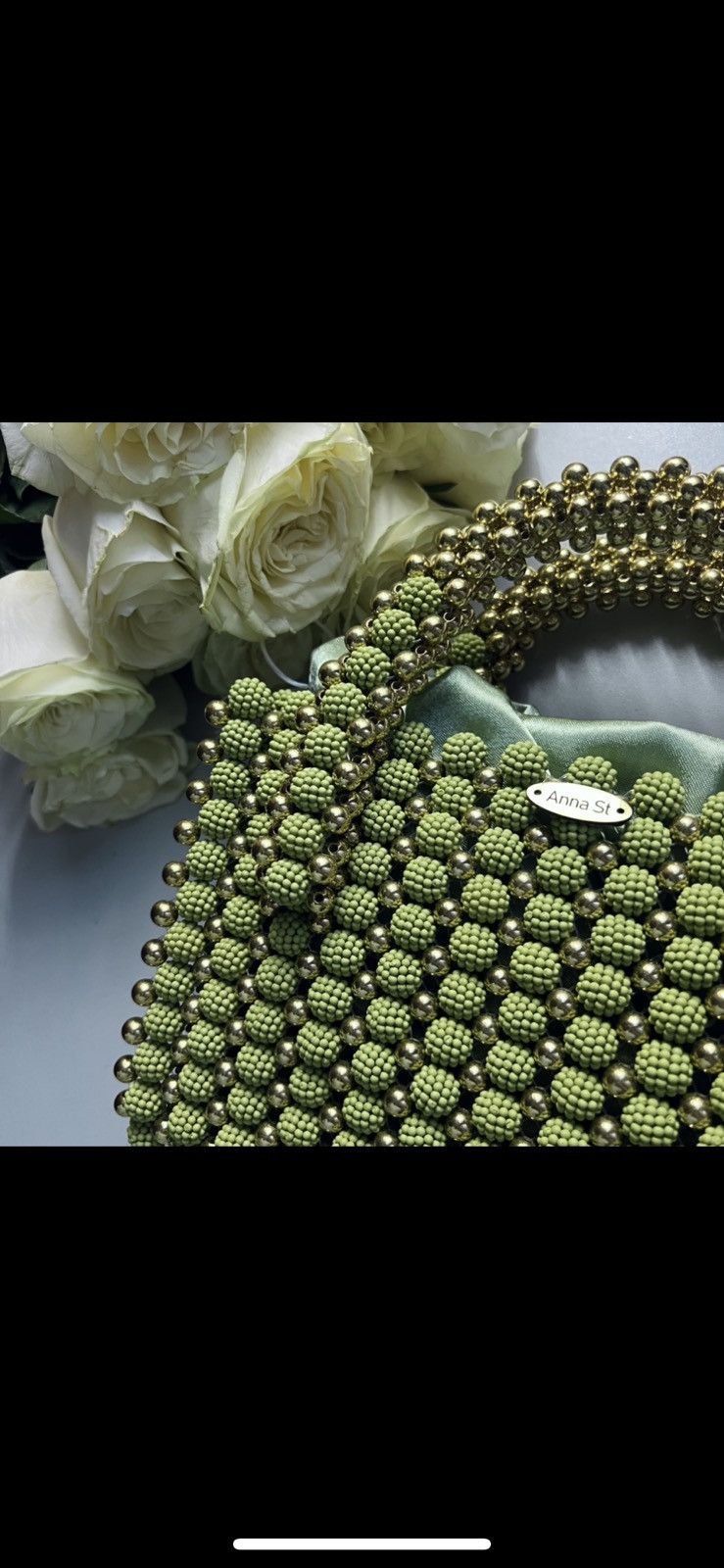 Handmade designer bead bag Size ONE SIZE - 2 Thumbnail