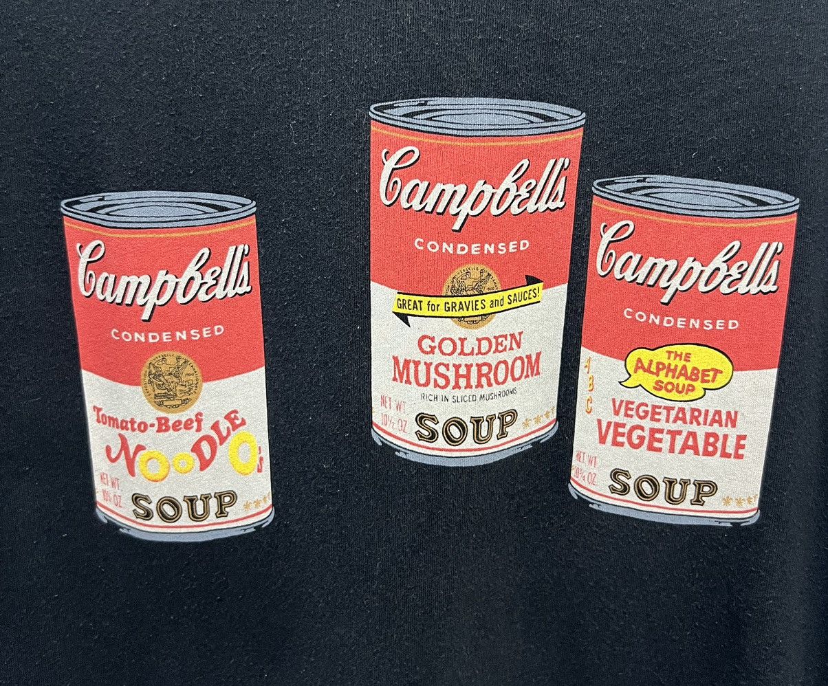 Andy Warhol × Vintage VINTAG SPRZNY ANDY WARHOL CAMPBELLS SOUP SHIRT Size US XL / EU 56 / 4 - 3 Thumbnail