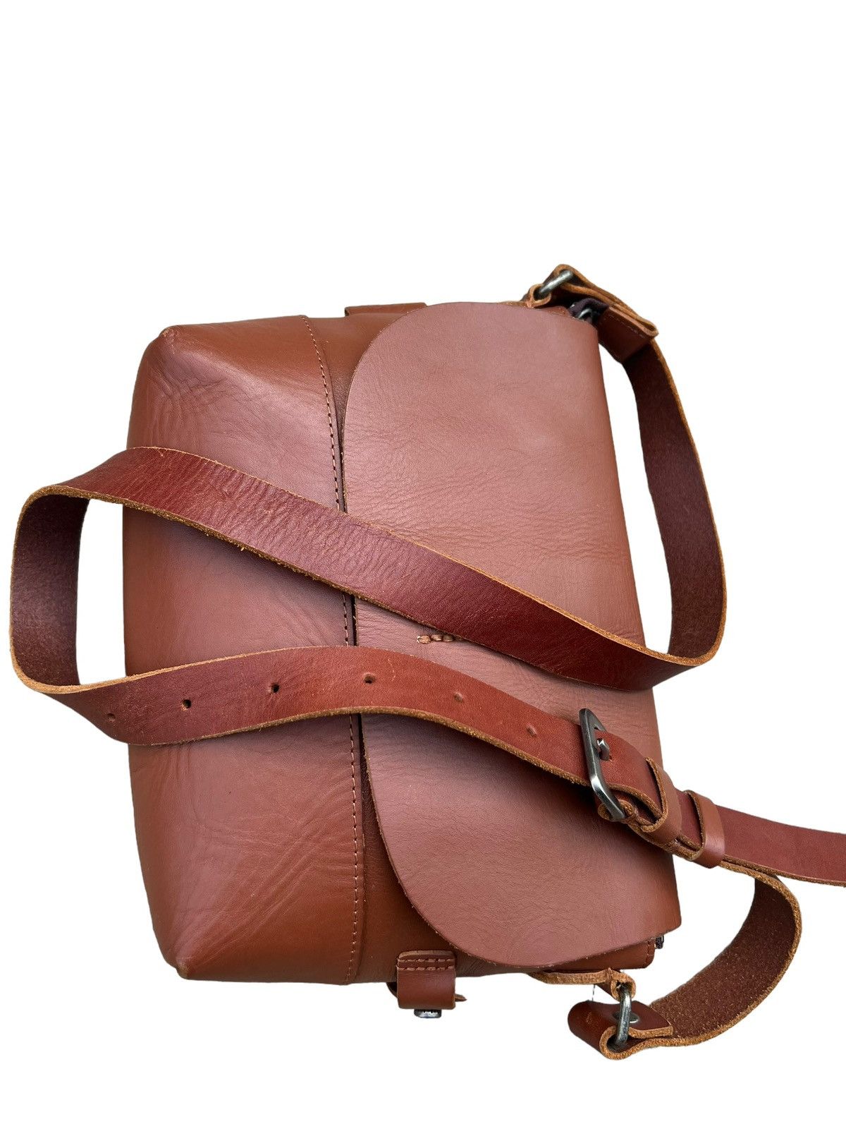 Leather Vintage H1203 Mano Fece Japan Leather Bag Size ONE SIZE - 17 Thumbnail