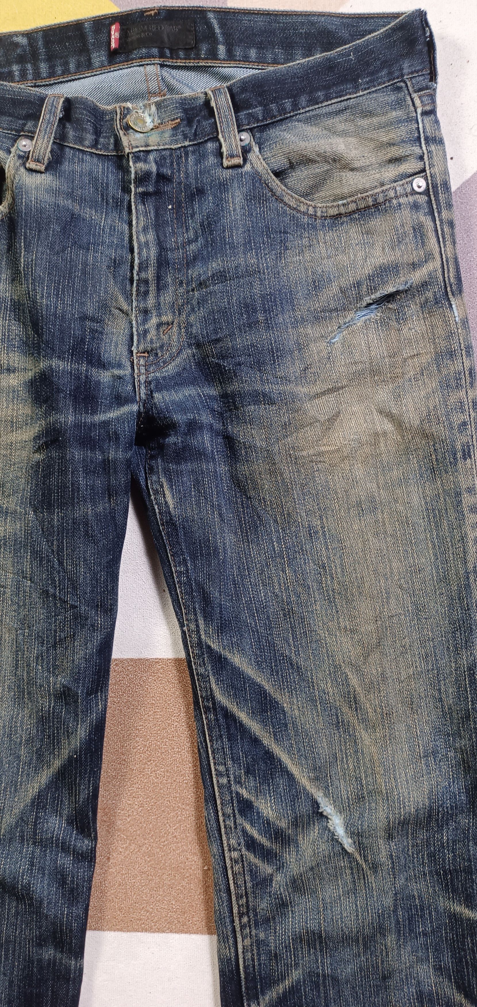 Levi's Vintage 90s💥 Levi's Premium Red Tab Button 109 Size US 30 / EU 46 - 17 Thumbnail