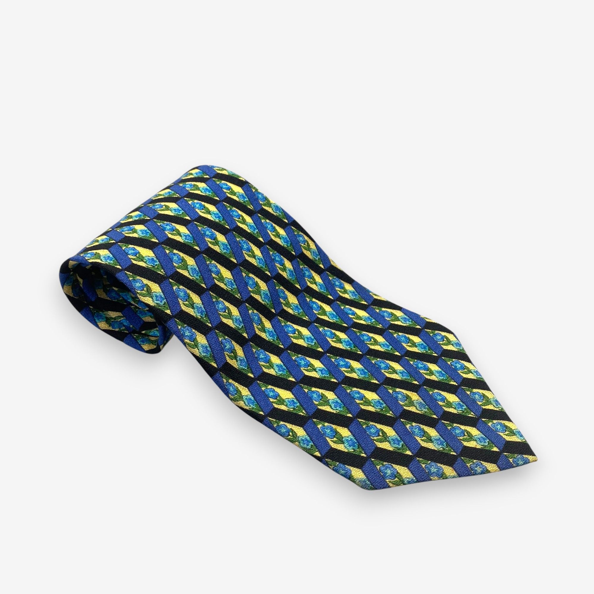 Valentino Vintage Valentino SILK Necktie Cravate Pure Silk Neck Tie Size ONE SIZE - 1 Thumbnail