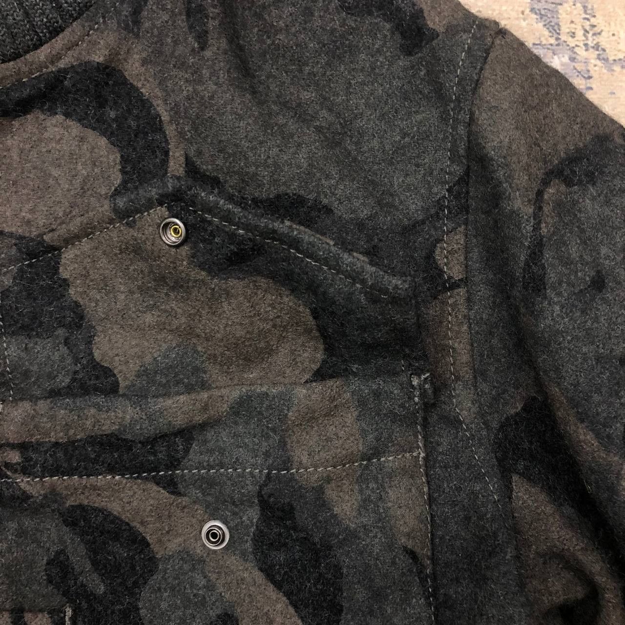 Japanese Brand Y475 NO CONCEPT BUT GOOD SENSE WOOL CAMO JACKET Size US M / EU 48-50 / 2 - 6 Thumbnail