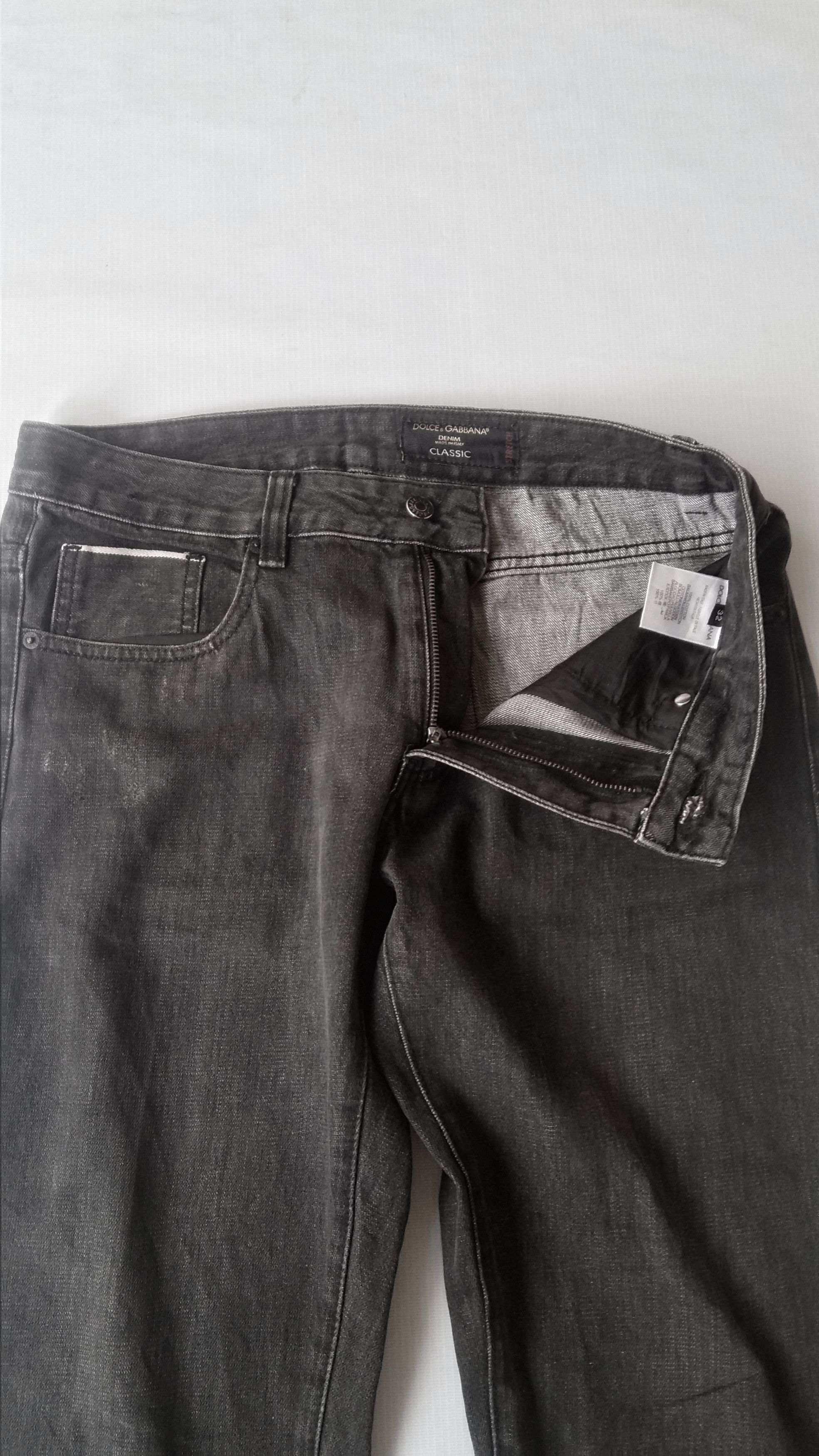 Dolce & Gabbana D&G black denim jeans Size US 32 / EU 48 - 7 Thumbnail