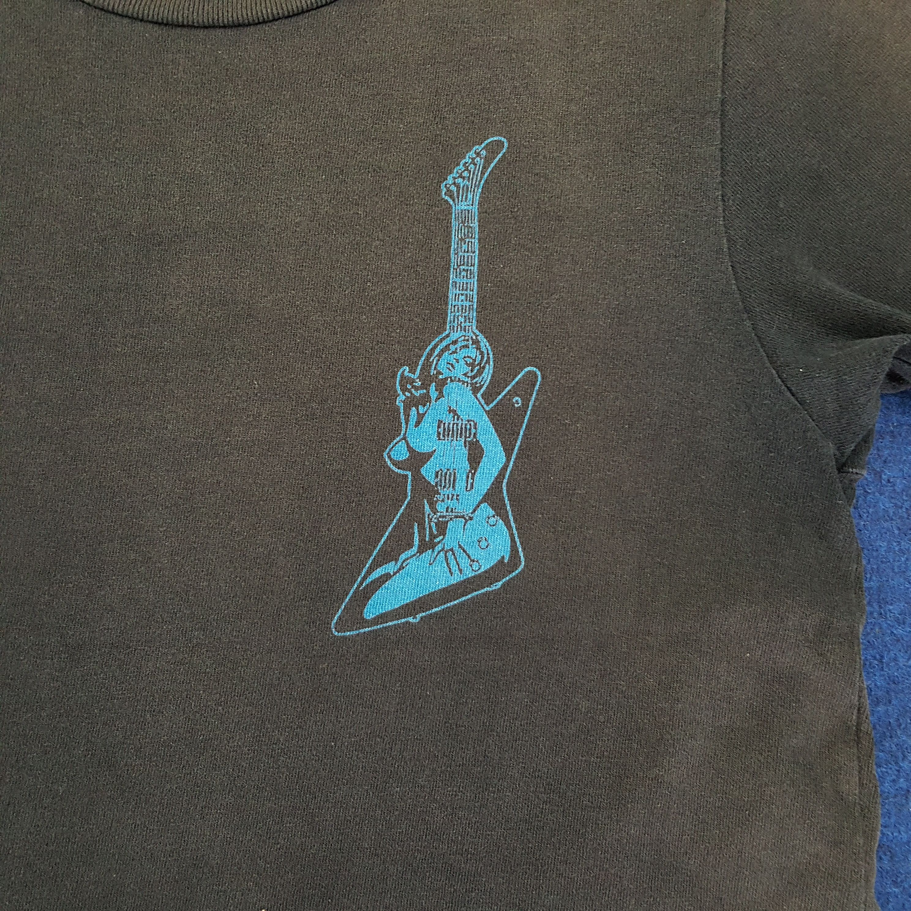 Hysteric Glamour × Japanese Brand × Vintage Vintage Hysteric Glamour Guitar Japanese Brand T-shirts Size XS / US 0-2 / IT 36-38 - 4 Thumbnail