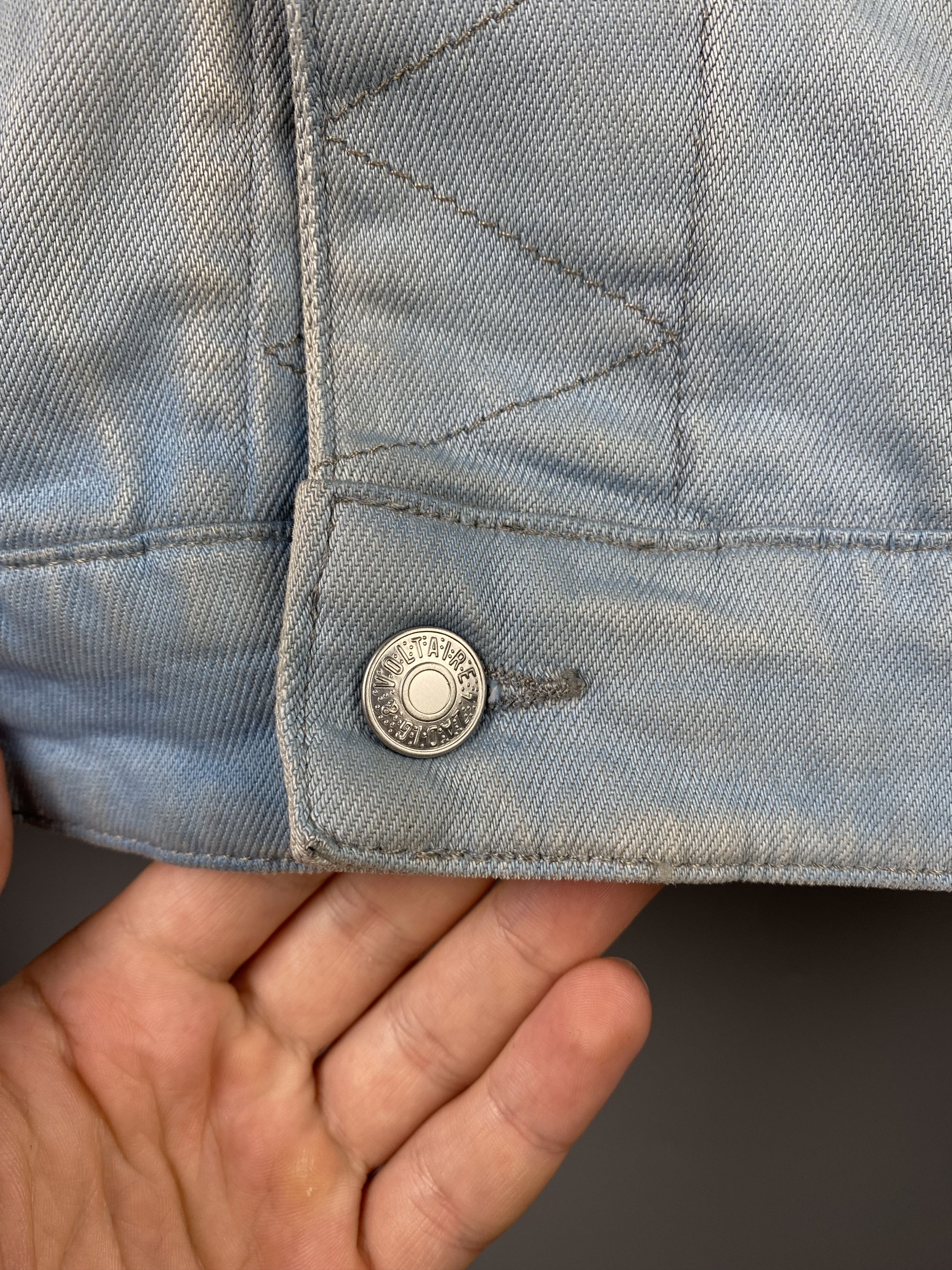 Zadig & Voltaire Zadig Voltaire Denim Washed Trucker Jacket Size US L / EU 52-54 / 3 - 14 Thumbnail