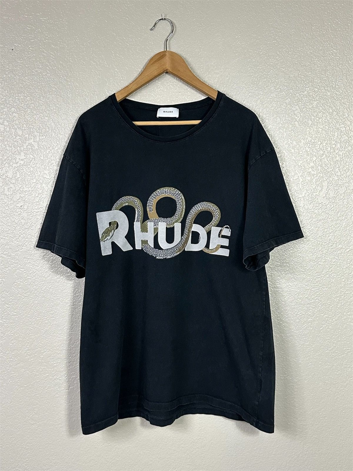 Rhude Snake Logo T-Shirt