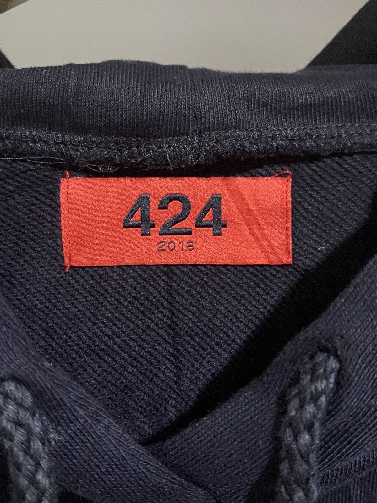 424 424 on fairfax black ransom note hoodie Size US M / EU 48-50 / 2 - 3 Thumbnail