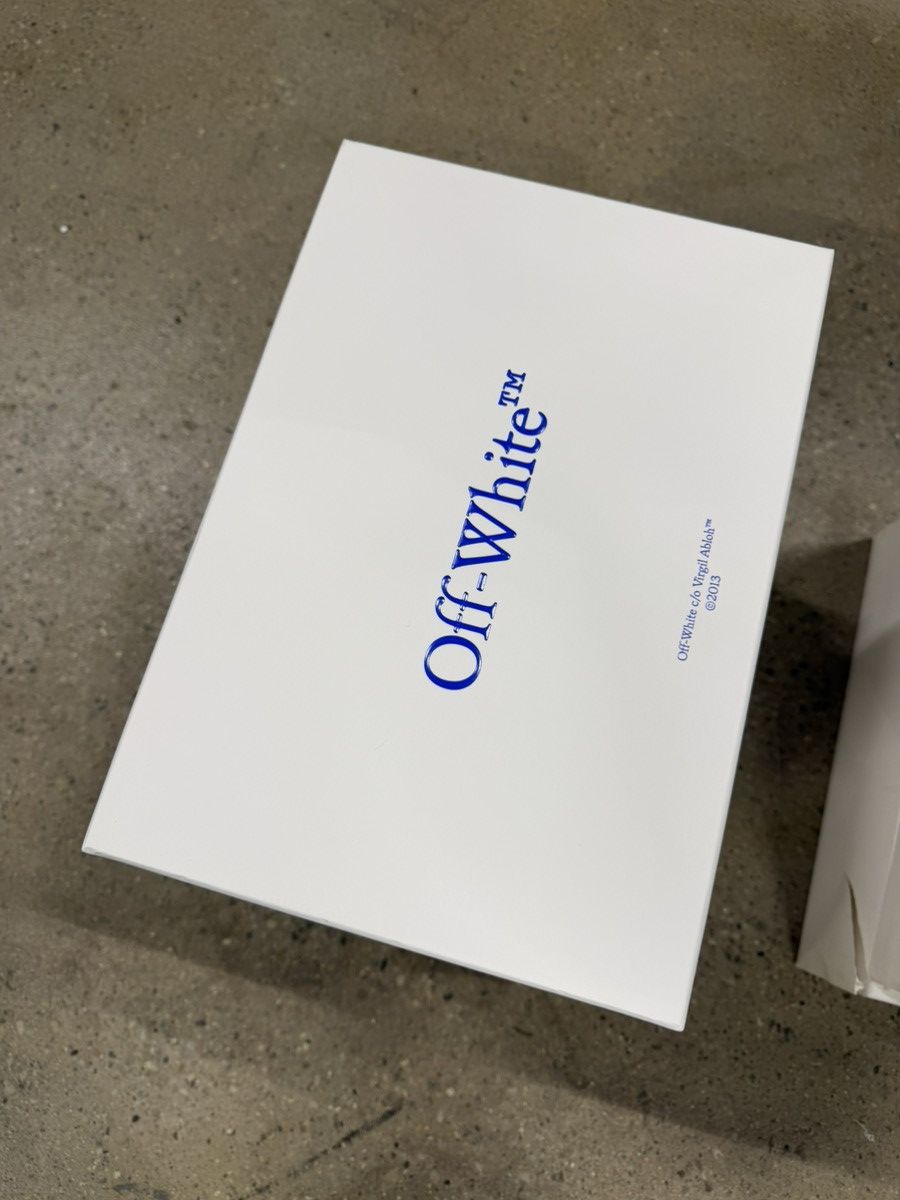 Off-White Off-White Out of Office Sneaker NEW 750$ Size US 12 / EU 45 - 8 Thumbnail