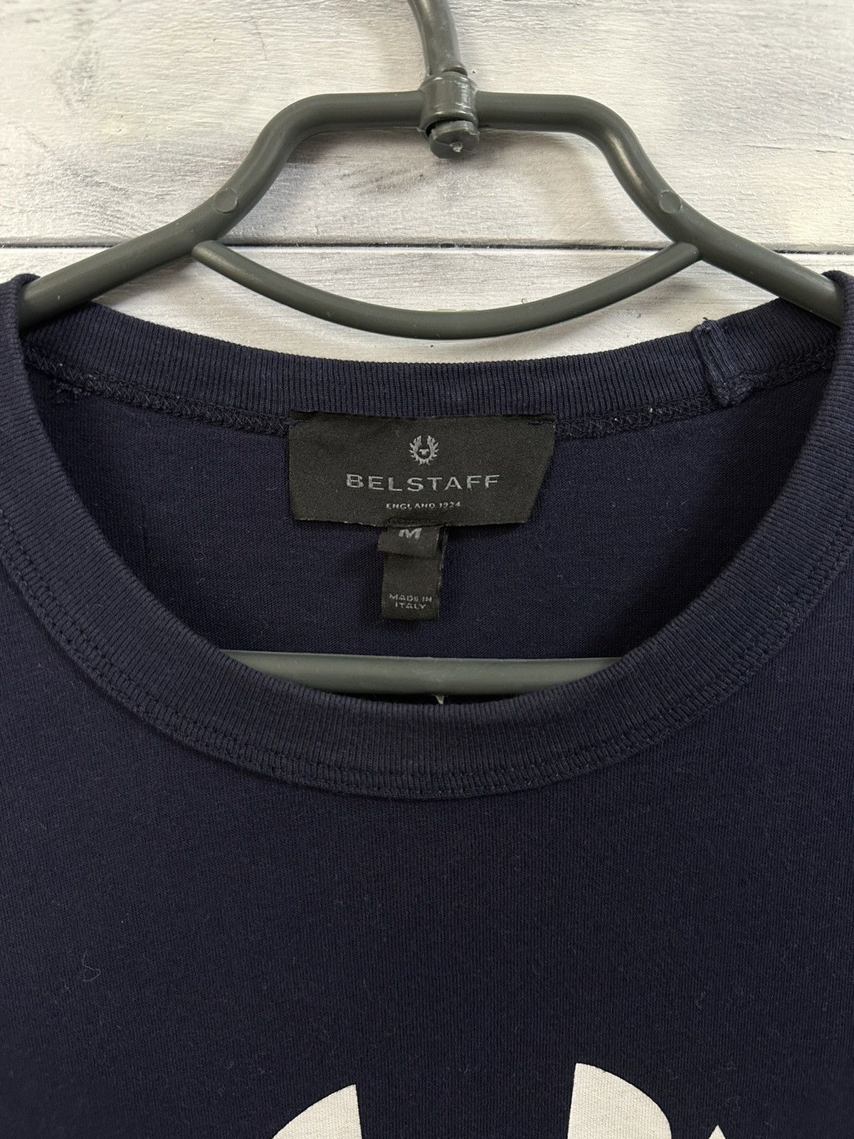 Belstaff Rare Luxury T-Shirt Belstaf Big Logo. Size US M / EU 48-50 / 2 - 6 Thumbnail
