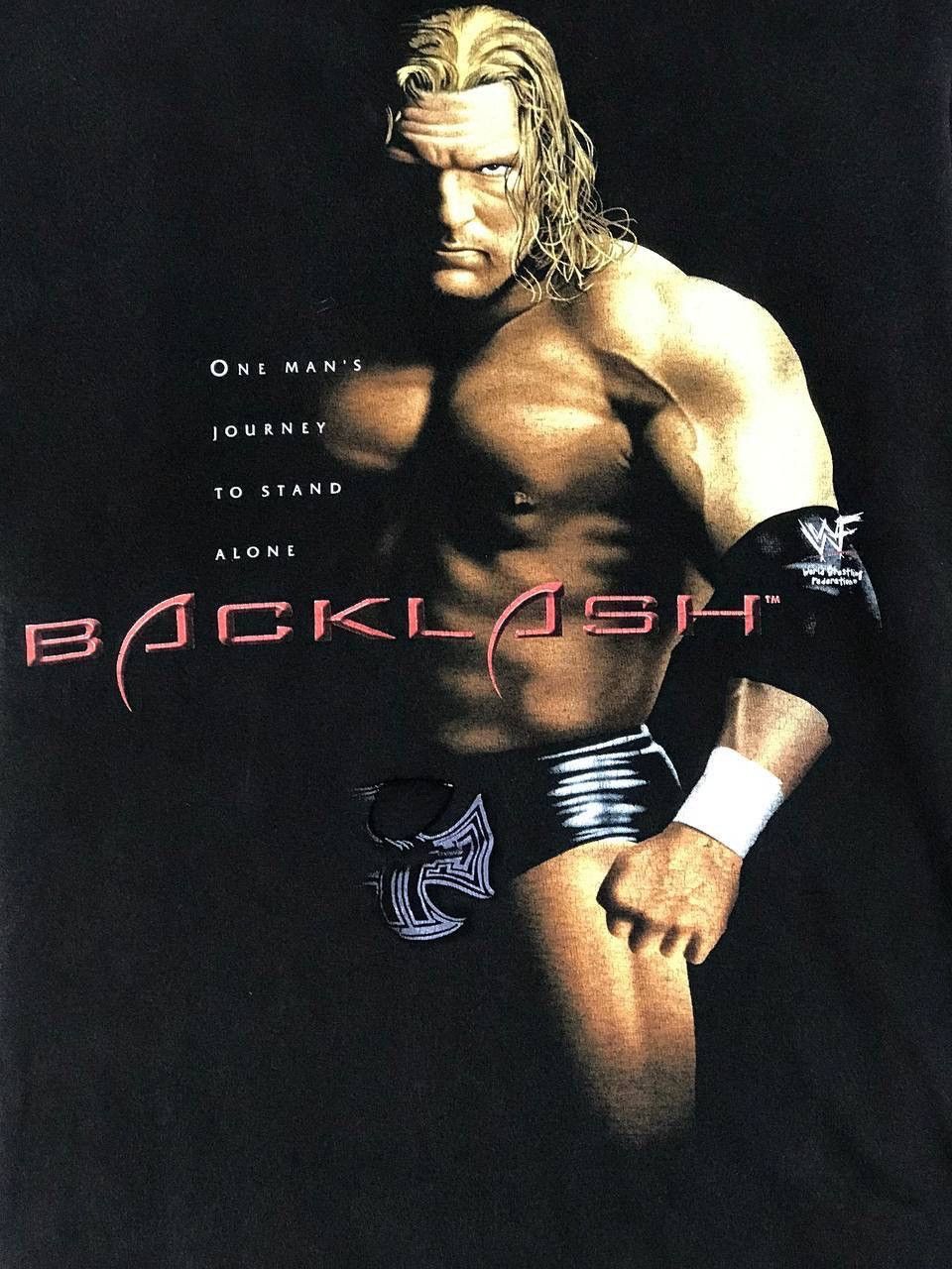 Vintage × WWF vintage Triple H Generation X Blacklash Size US M / EU 48-50 / 2 - 3 Thumbnail