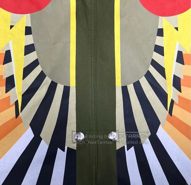 Givenchy Givenchy Fashion Military Green Hidden Zip Hoodie Back Win Size US M / EU 48-50 / 2 - 5 Thumbnail