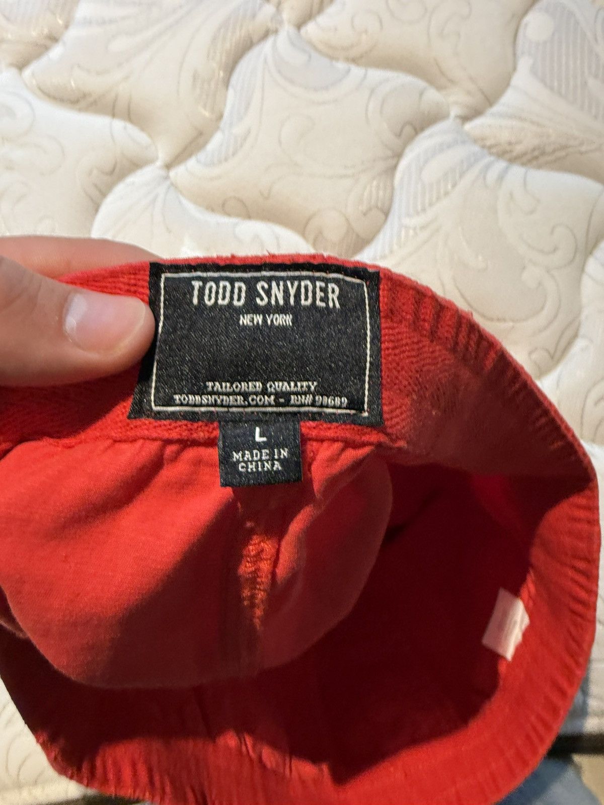 Todd Snyder Red shorts Size US 34 / EU 50 - 2 Thumbnail