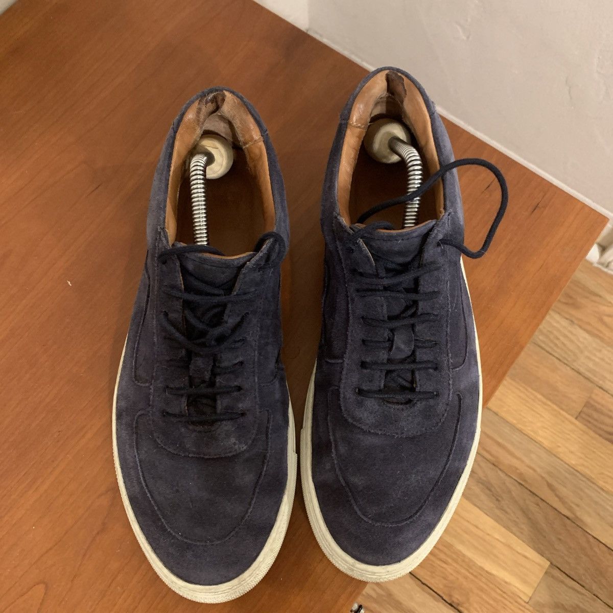 Oliver Sweeney Oliver Sweeney Blue Suede Sneakers UK7/US8 Made In Italy Size US 8 / EU 41 - 2 Thumbnail