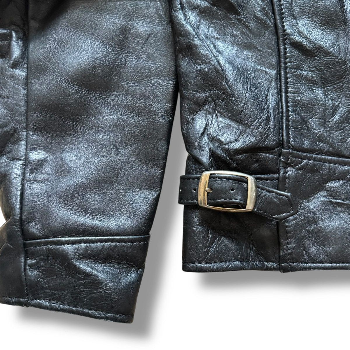 Vanson Leathers 60’s Vanson Leathers Ike Motorcycle Jacket Talon Zipper Size US S / EU 44-46 / 1 - 12 Thumbnail