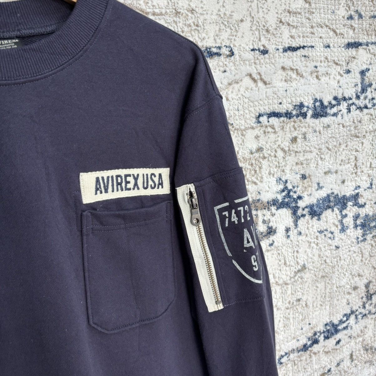 Avirex AVIREX CREWNECK SWEATSHIRT MILITARY STYLE Size US M / EU 48-50 / 2 - 3 Thumbnail