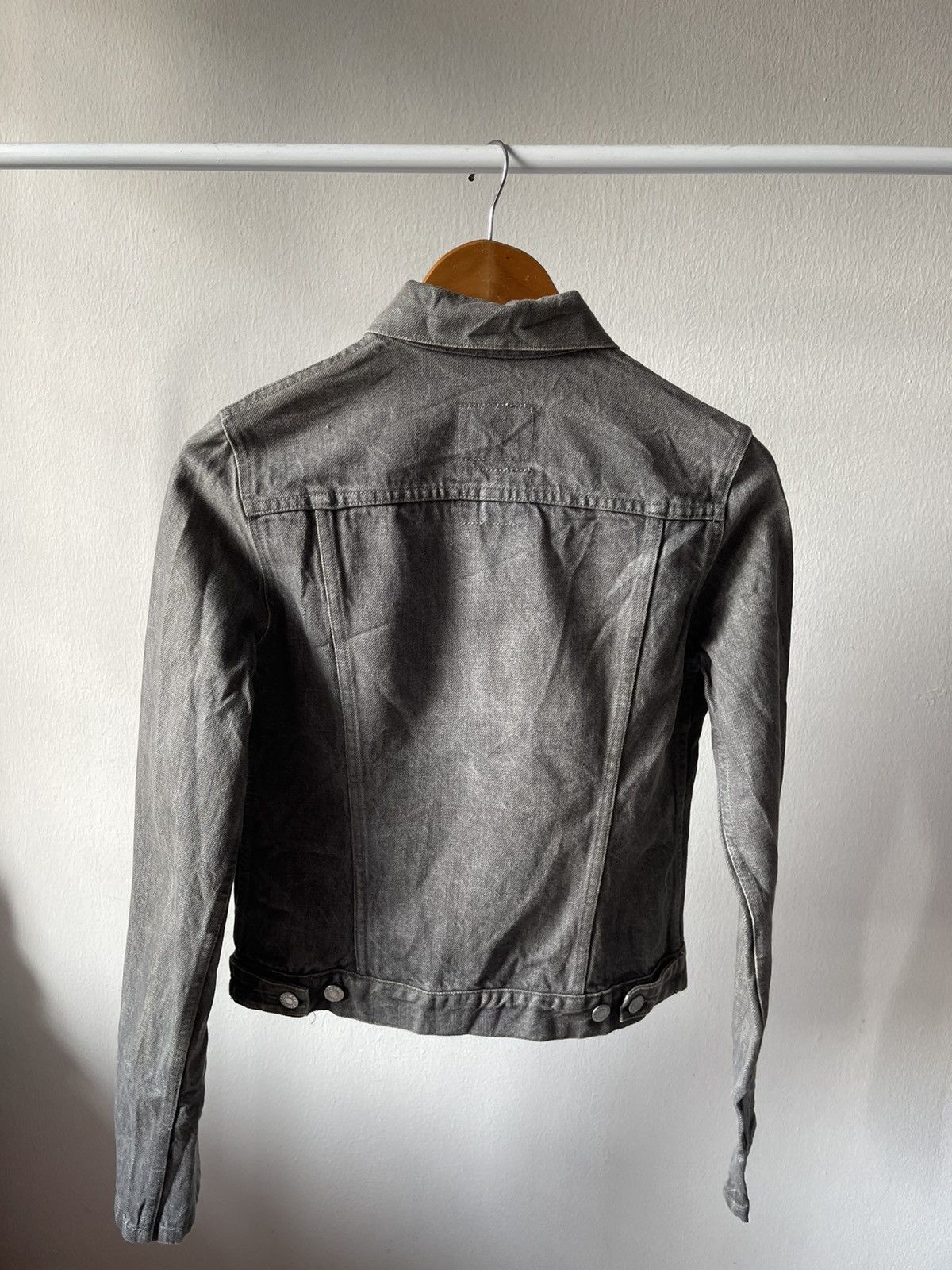 Helmut Lang 90s Helmut Lang Slim 2Pocket Turn Up Denim Jacket Size US XS / EU 42 / 0 - 7 Thumbnail