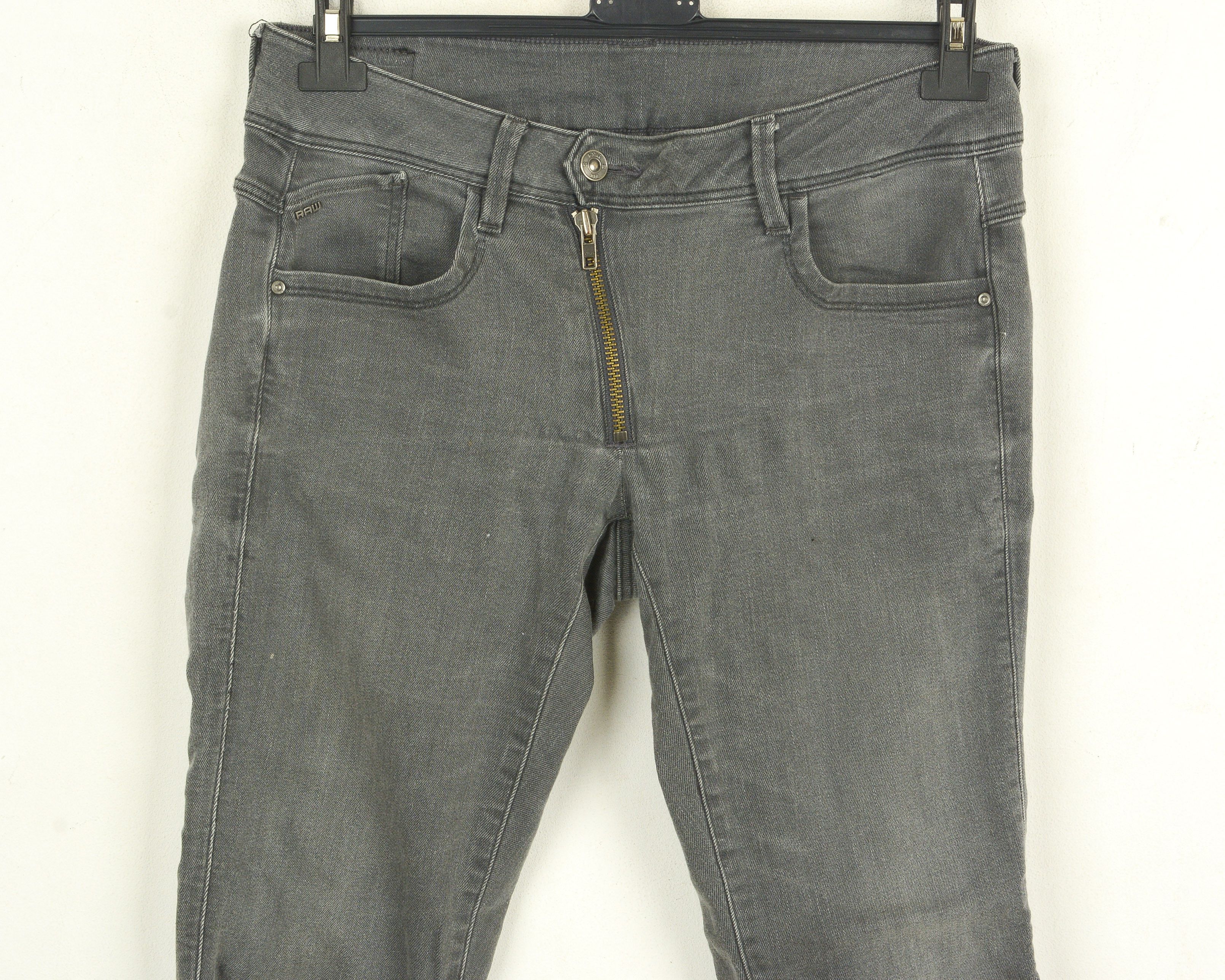 G-Star LYNN MID SKINNY Women W30 L34 Jeans Stretch Pants Denim Size 30" / US 8 / IT 44 - 2 Thumbnail