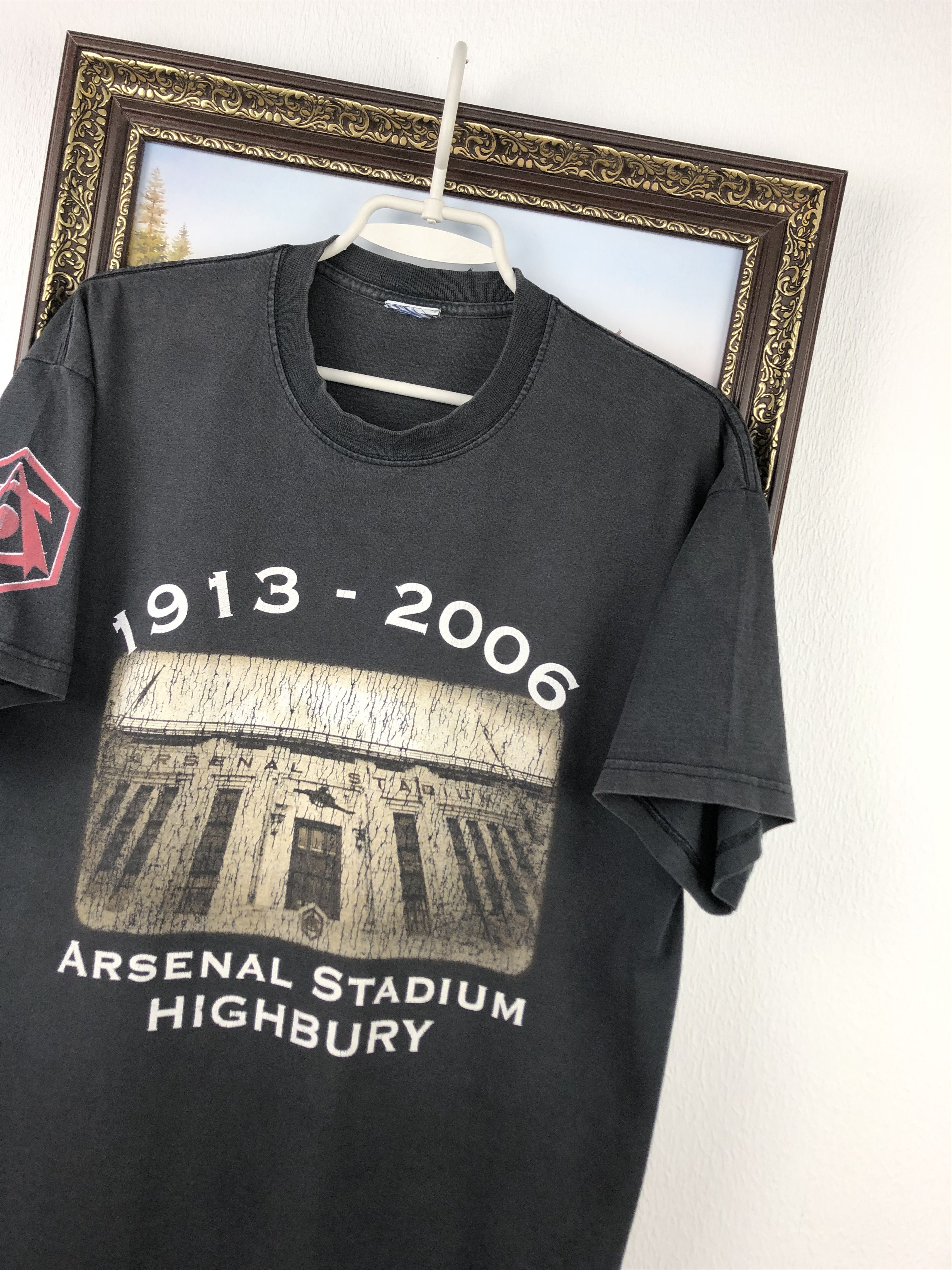 Vintage Vintage Arsenal Football Shirt Highbury Stadium Jersey Tee Size US M / EU 48-50 / 2 - 4 Thumbnail