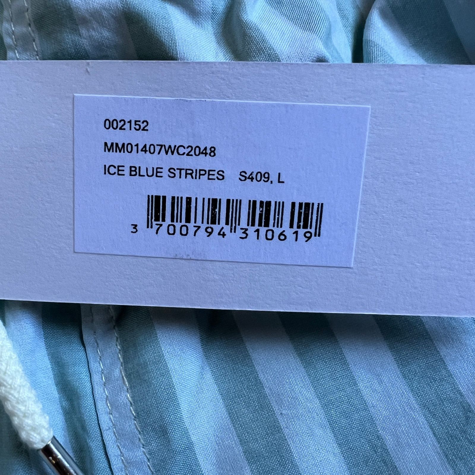 Maison Kitsune Maison Kitsune Mens Blue Striped Shorts Size L MSRP $419 Size US 32 / EU 48 - 8 Thumbnail
