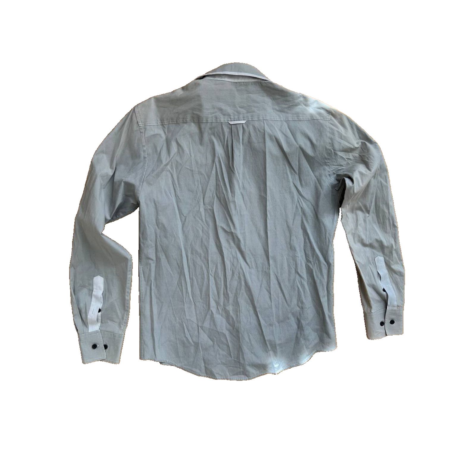 Black Label Black Label Button Down Long Sleeve Shirt White L A000826 Size US L / EU 52-54 / 3 - 3 Thumbnail