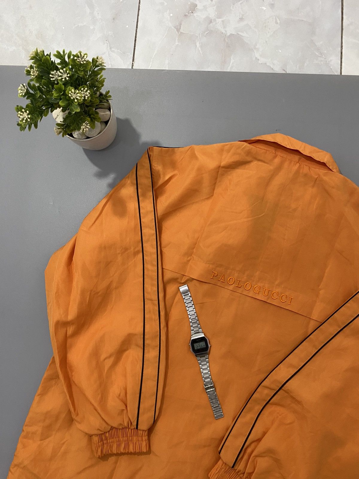 Paolo Gucci × Vintage 💥Backhit💥Paolo Gucci Track Jacket Size US XL / EU 56 / 4 - 8 Thumbnail