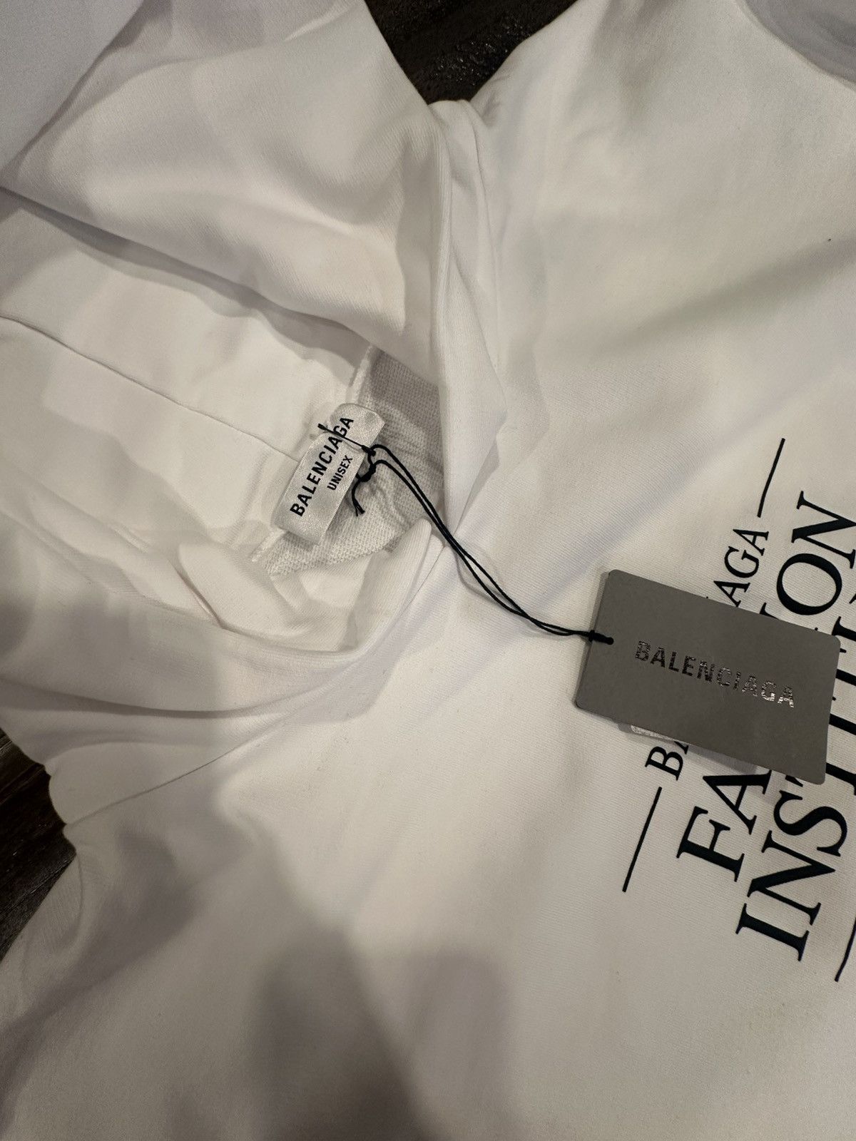 Balenciaga Balenciaga Fashion Institute Hoodie Size Small Size US S / EU 44-46 / 1 - 3 Thumbnail