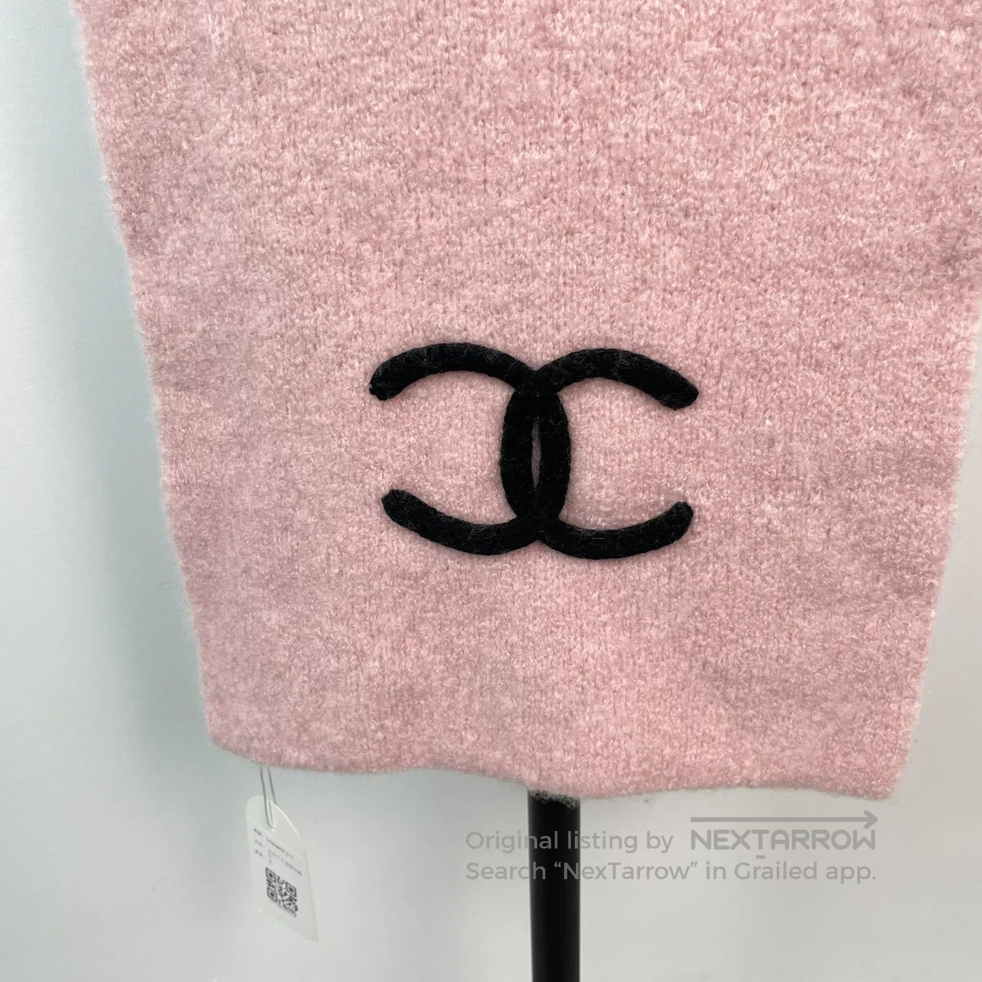 Chanel Chanel Pink and black double C logo lozenge patterned cash Size ONE SIZE - 4 Thumbnail