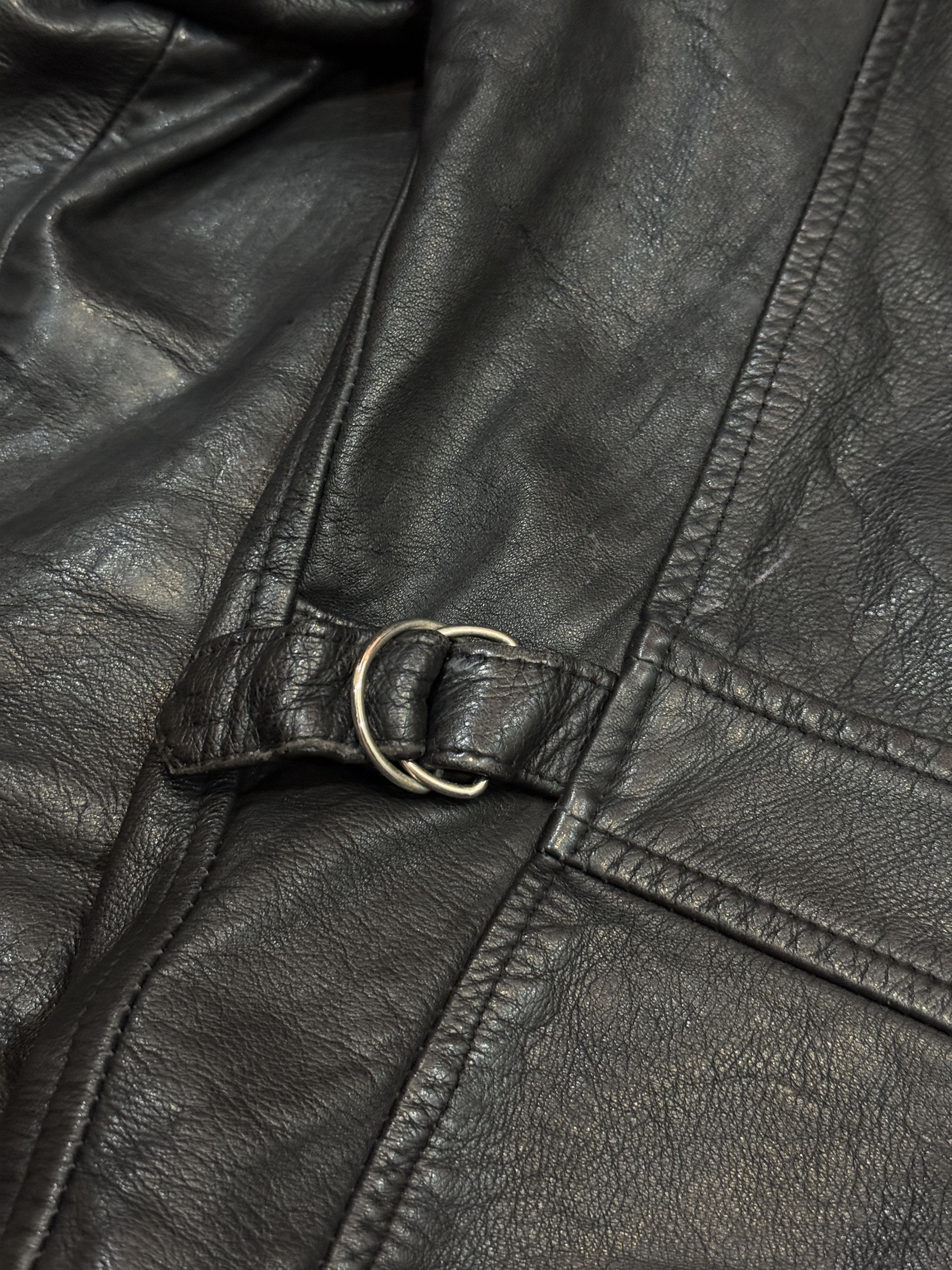 Vintage Rare Vintage Style 60s Leather Rider Jacket Size US M / EU 48-50 / 2 - 10 Thumbnail