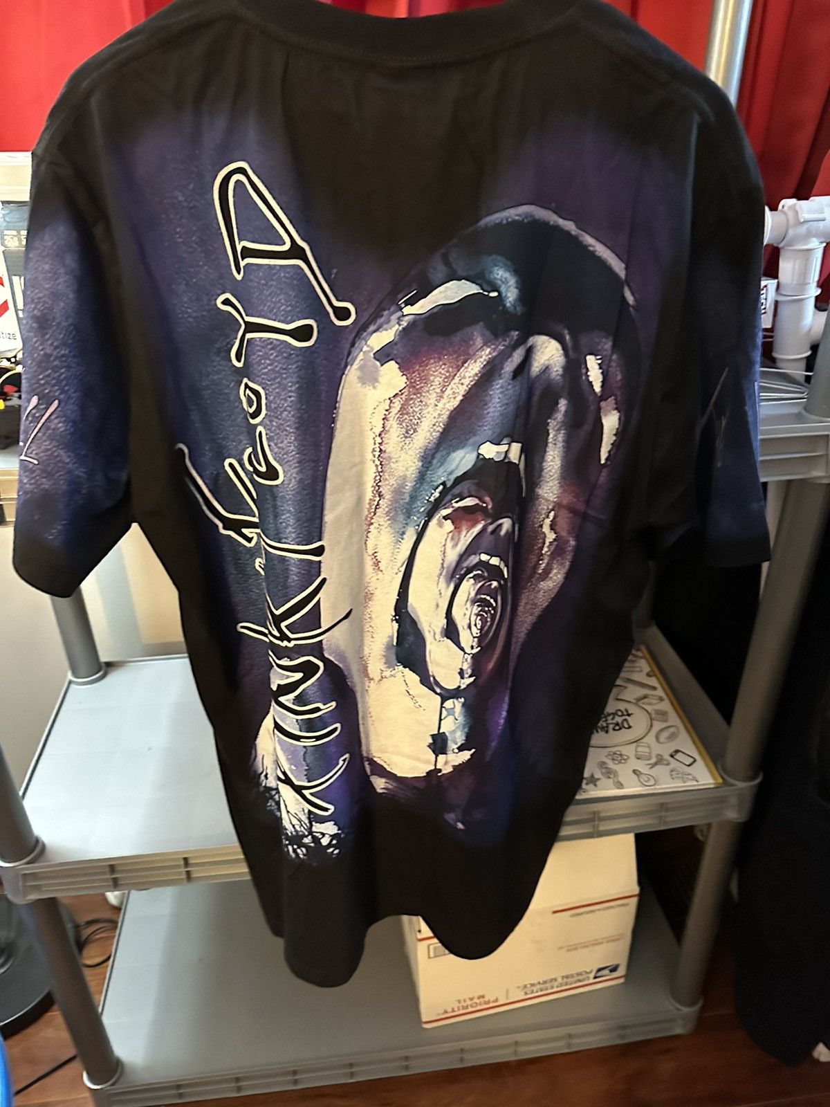 Band Tees Pink Floyd Glow in the Dark Modern AOP Size US XL / EU 56 / 4 - 2 Thumbnail