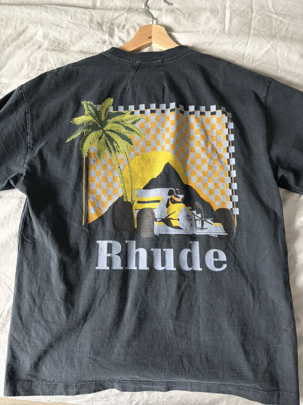 Rhude Rhude Moonlight Tropics Tee - Small Size US S / EU 44-46 / 1 - 2 Thumbnail