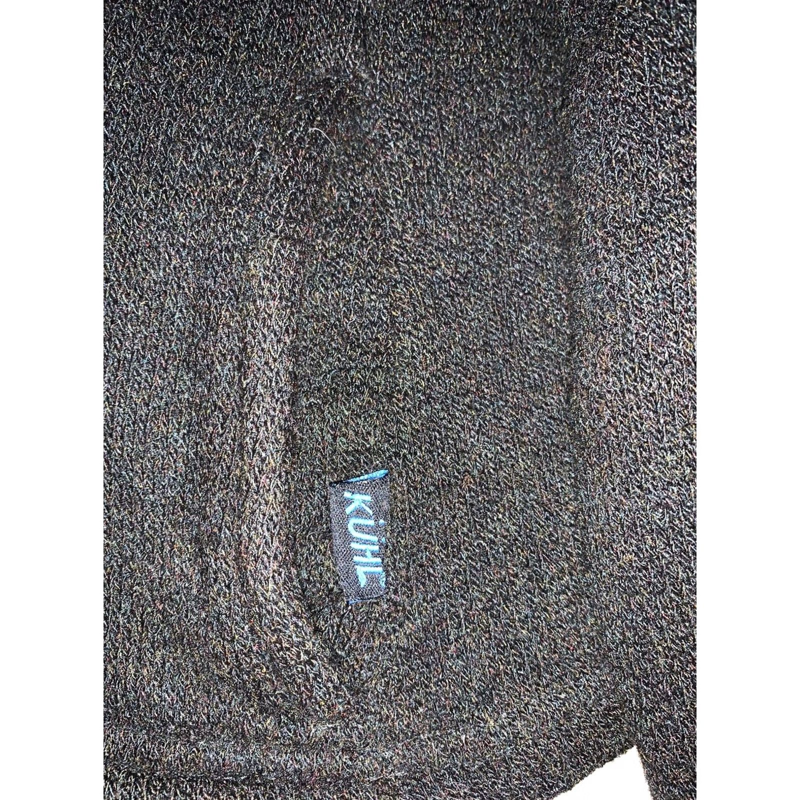 Vintage Kuhl Fleece Womens Small Brown Full Zip Alpaca Thumb Holes Pockets Size S / US 4 / IT 40 - 4 Thumbnail