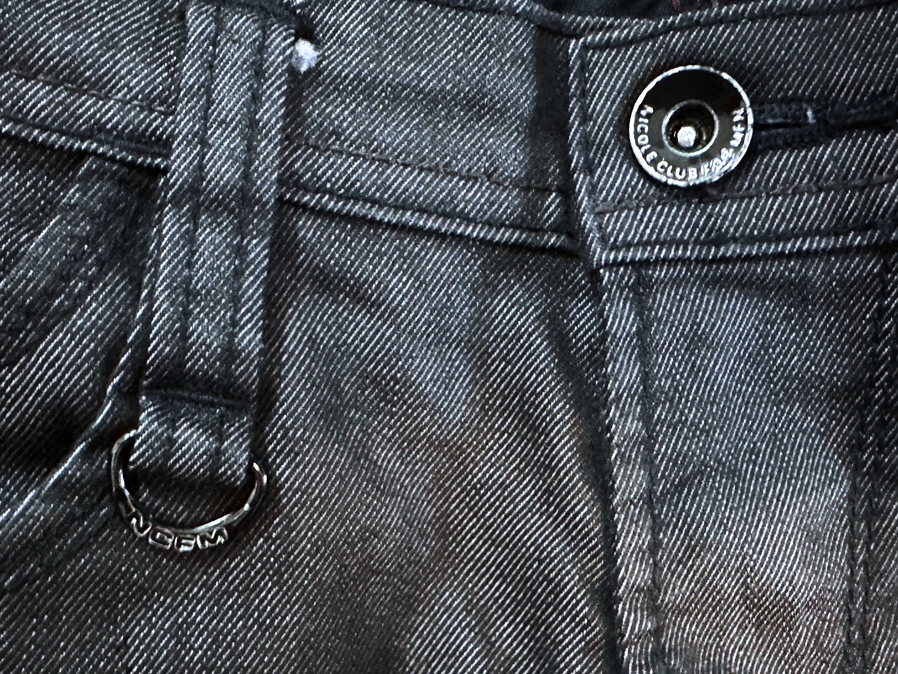 Nicole Club Nicole Club Black Denim Size US 30 / EU 46 - 4 Thumbnail