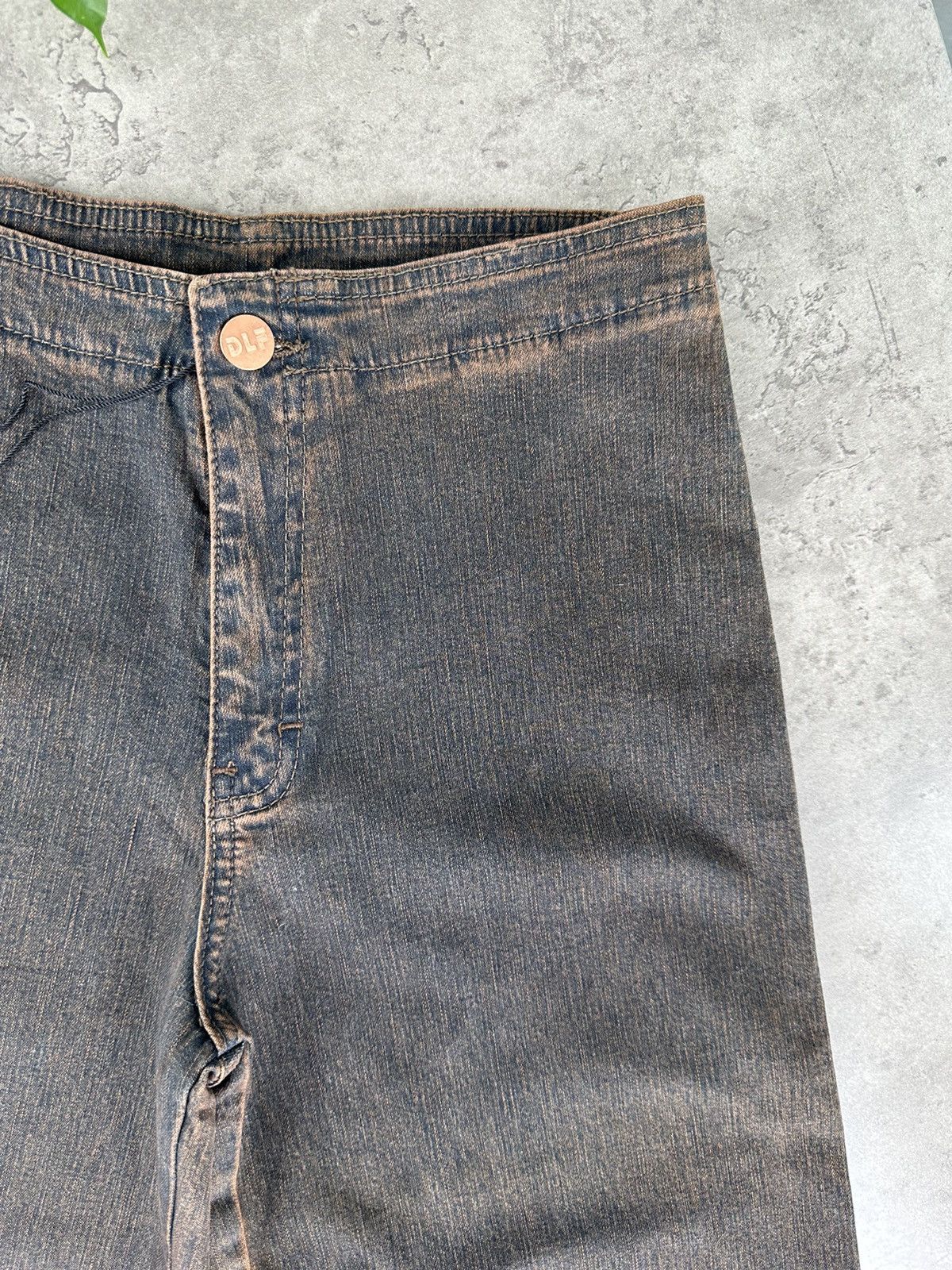 Japanese Brand Vintage Wide Jeans Y2K Size 27" / US 4 / IT 40 - 3 Thumbnail